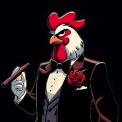 THE COQ FATHER BOSSLOGO