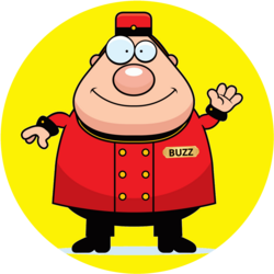 Buzz The BellboyLOGO