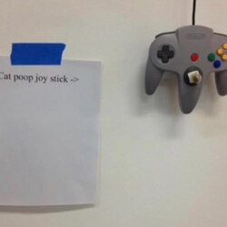 Cat Poop JoystickLOGO